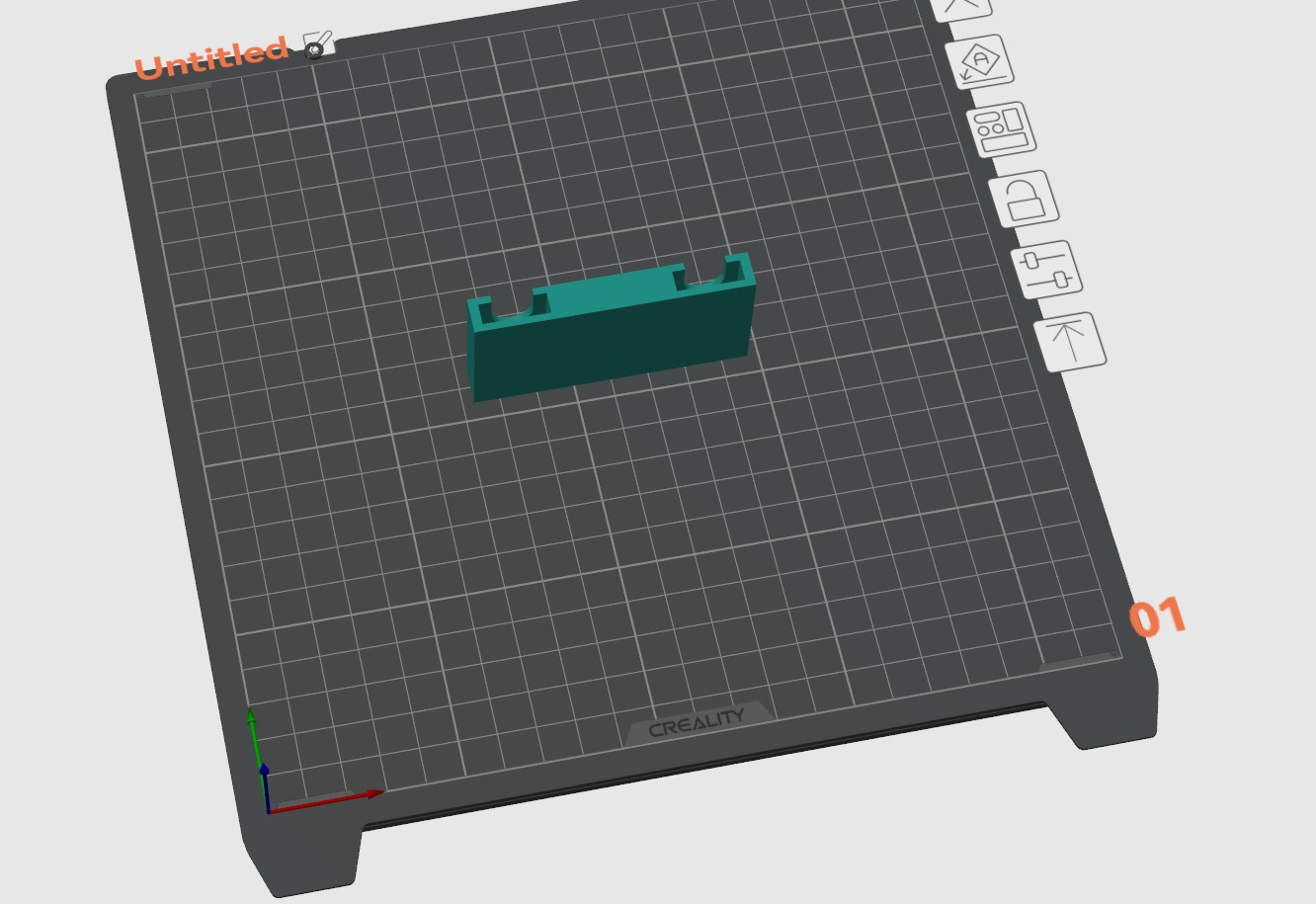 Underdesk controller holder