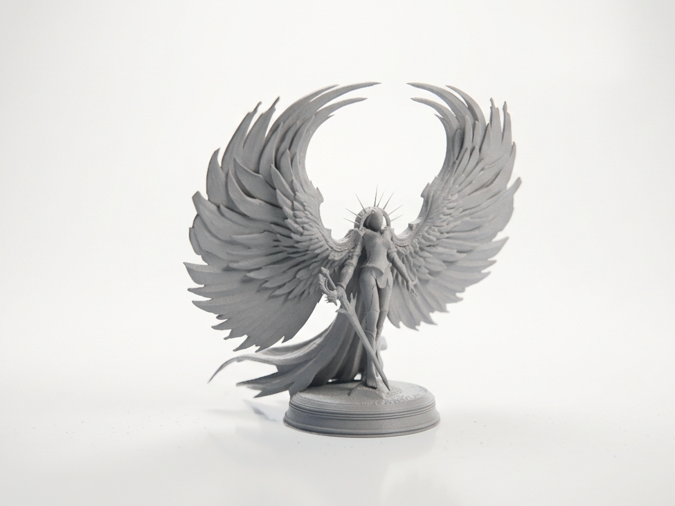 Kayle Divine Angel Statue LOL Champions 3D Printable