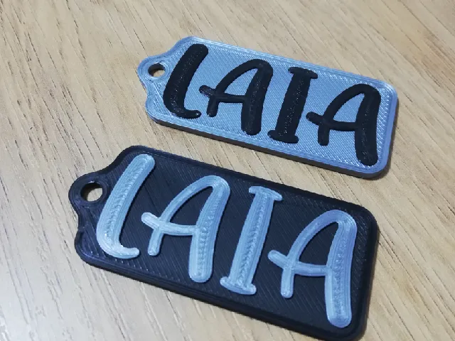 "LAIA" Keychain