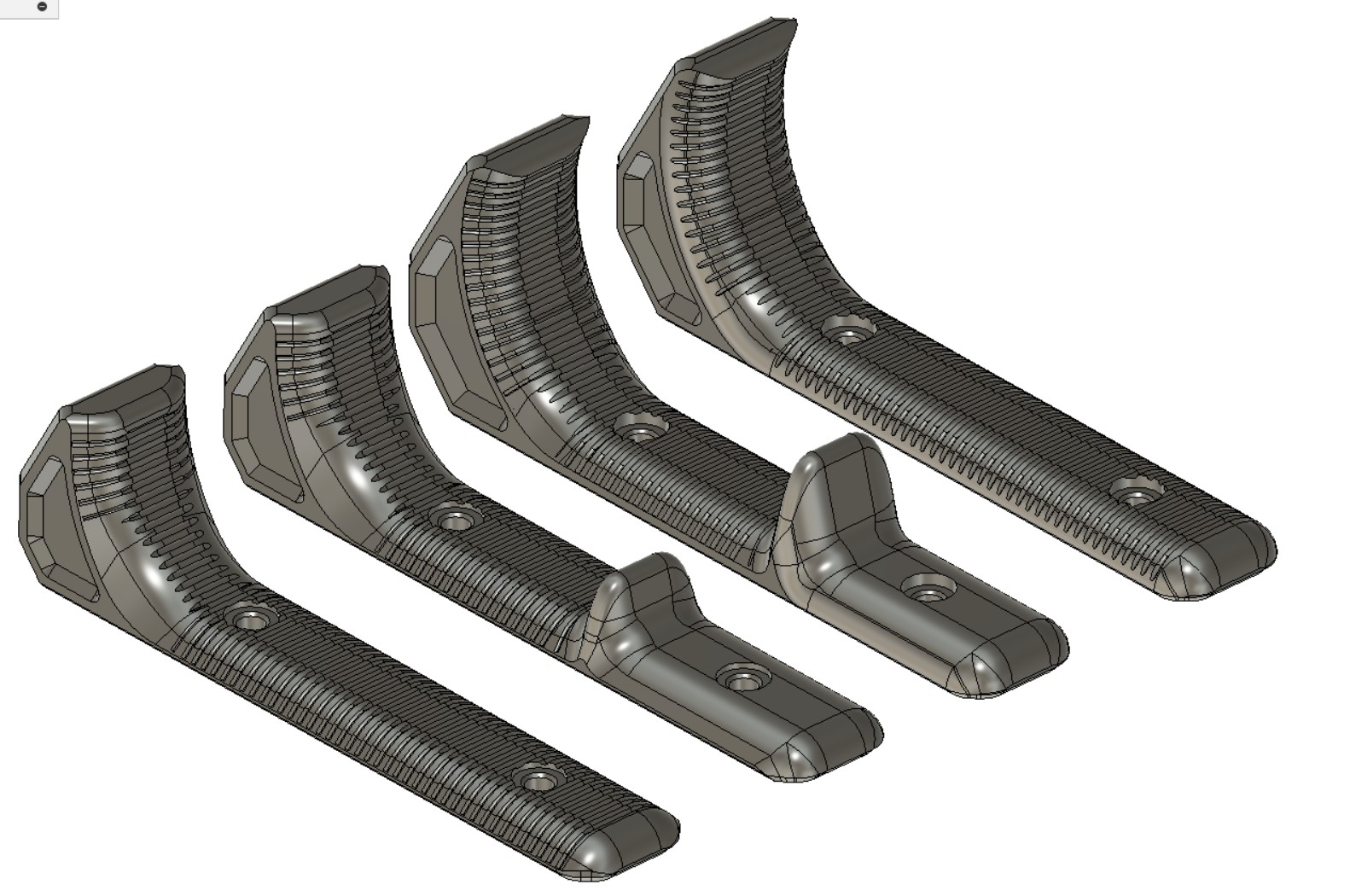MLOK Handstop grip - multi variant