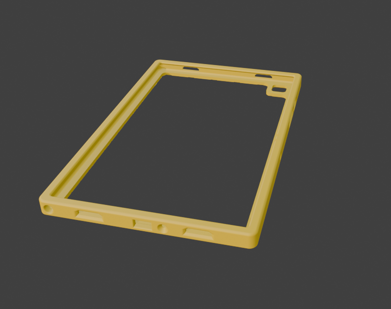 Samsung Tab A7 Void Case 3D model