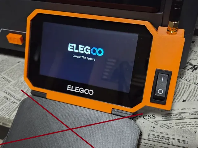 Screen Guard Switch Relocate Plus WiFi - No Lid Remix Elegoo Centauri Carbon
