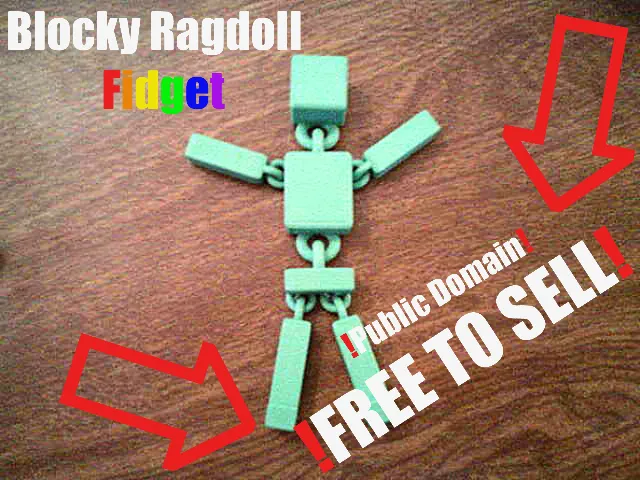 !FREE TO SELL! Blocky Ragdoll Fidget