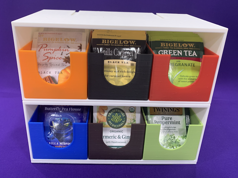 Modular Expandable Tea Organizer