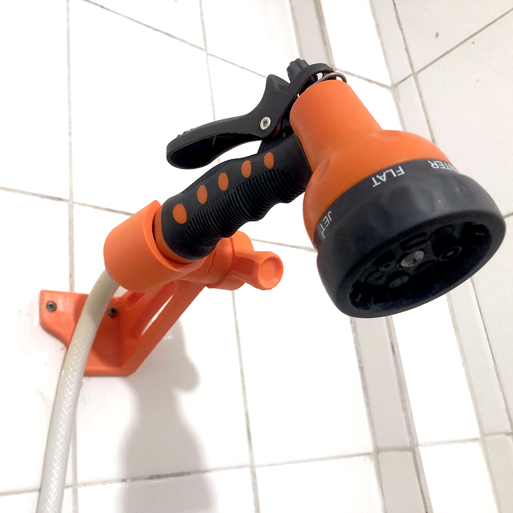 Garden Hose & Shower Holder