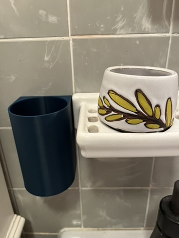 Water flosser holder