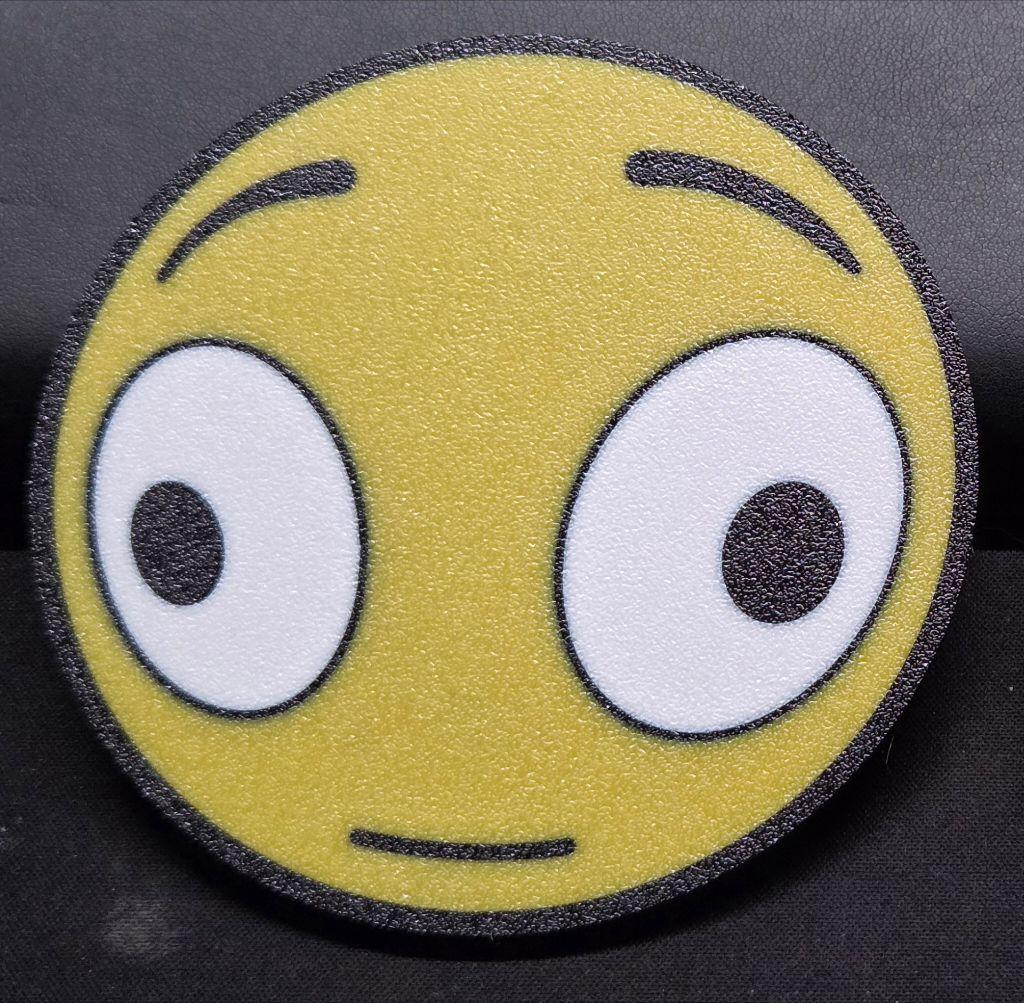 Wut-Emoji Coaster
