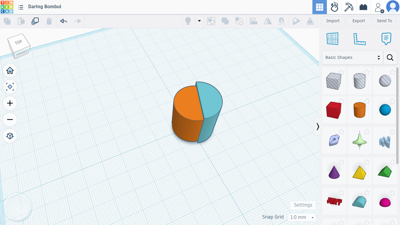 Easy To Print Fidget thing