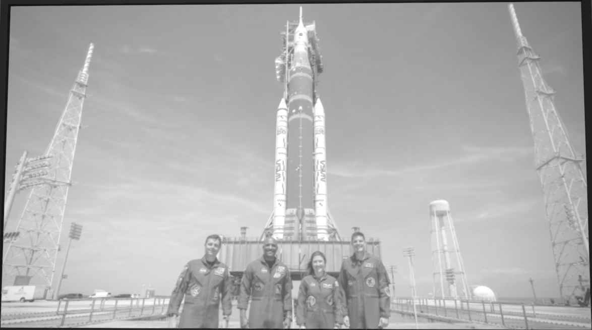 Artemis II with Crew Lithophane 3D model