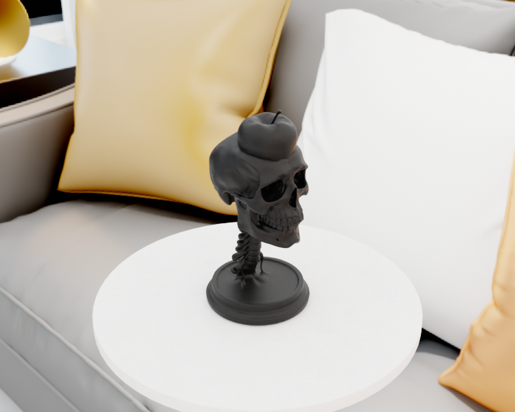 Skull with Apple — miniatura 5