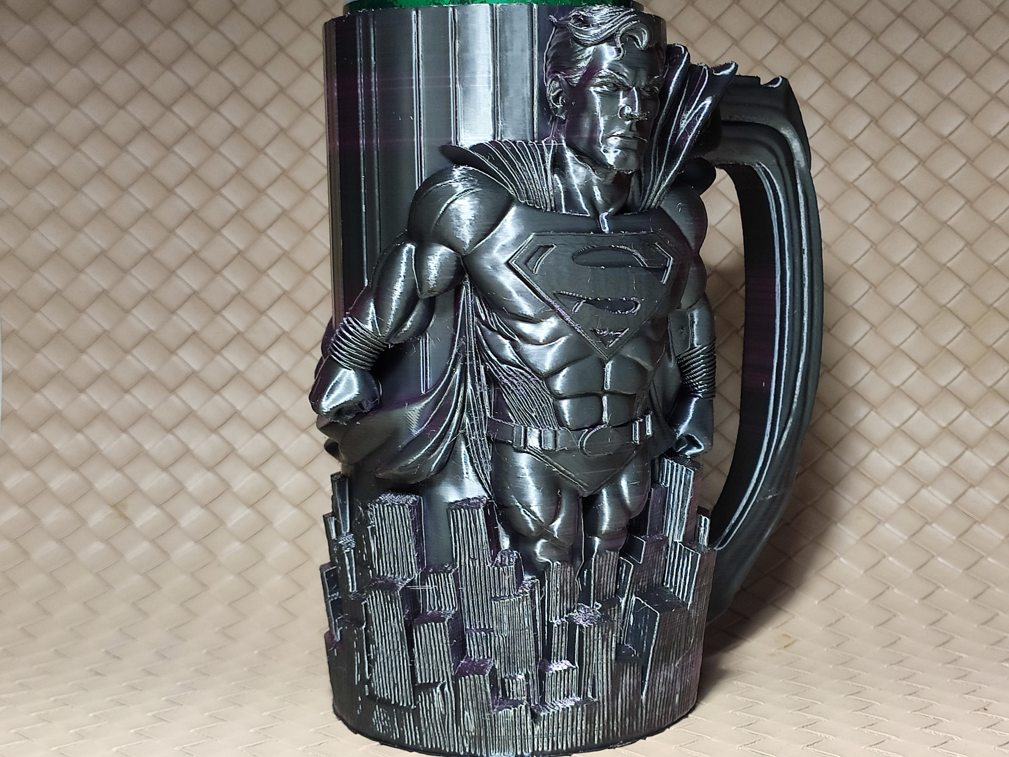 Superman Can Holder / Beer mug