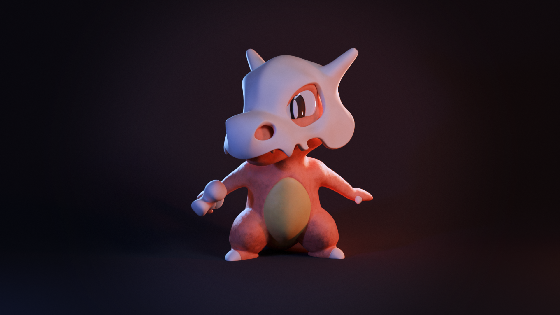 Cubone - Osselait - Pokémon Fan Art