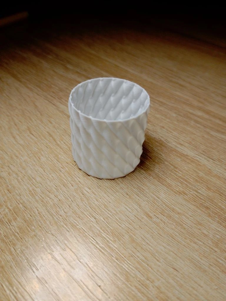 Spiral Futuristic Vase