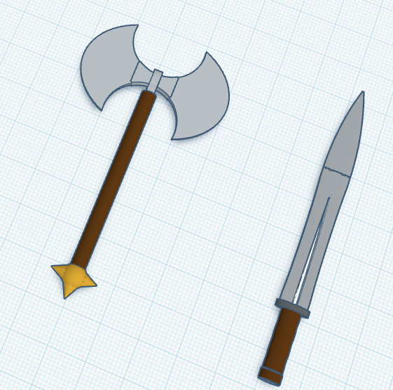 Axe and Sword