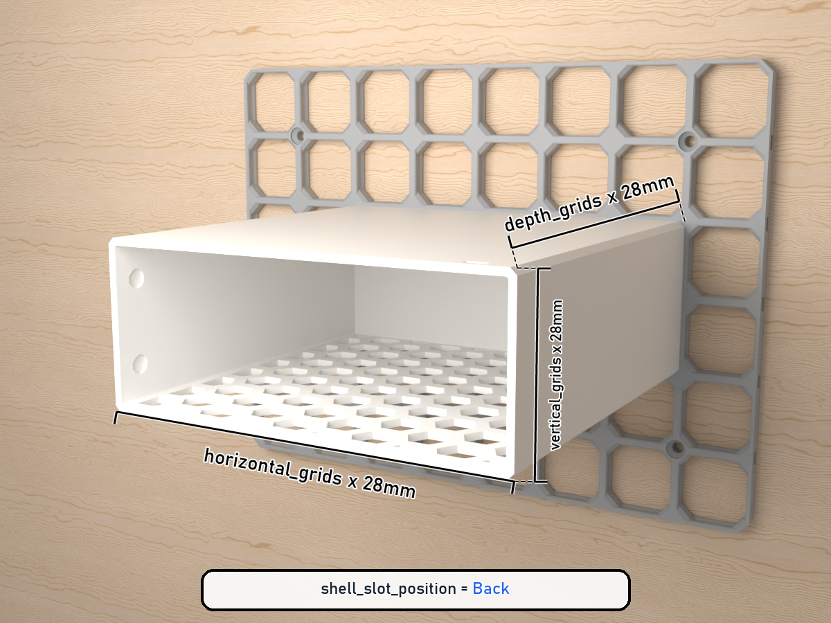 Miniatura 2 do modelo 3D openConnect - Drawer Generator