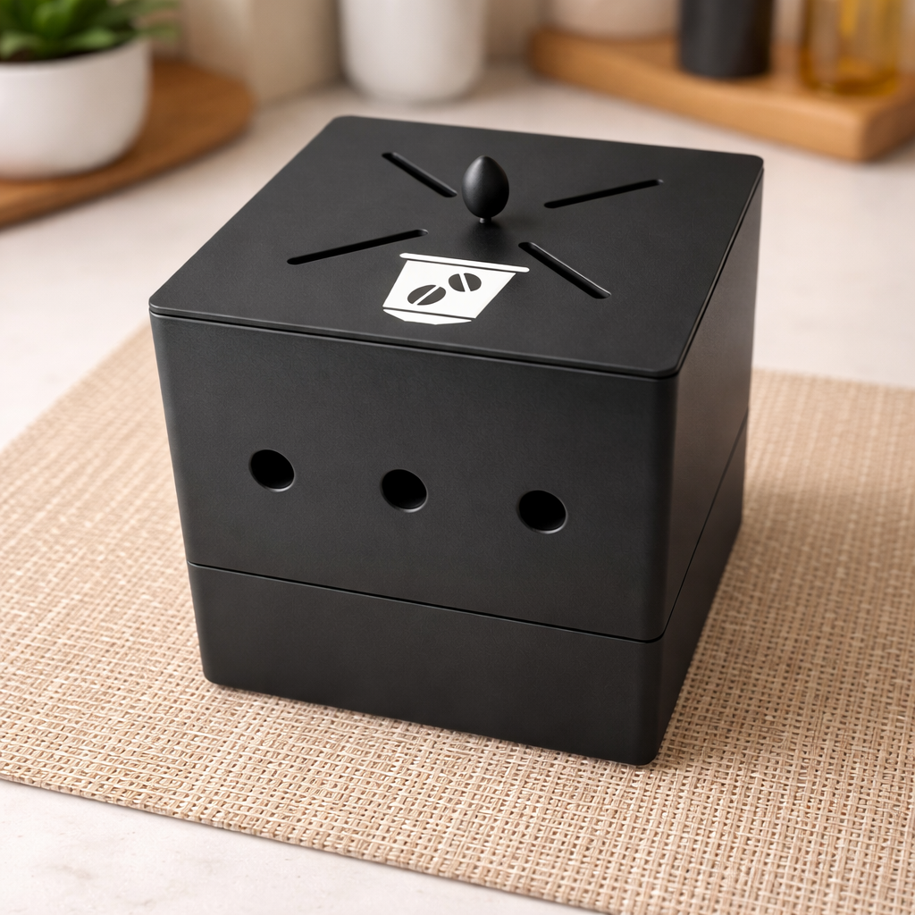 Capsule Drainer Box – The ultimate overthinking solution for coffee capsules