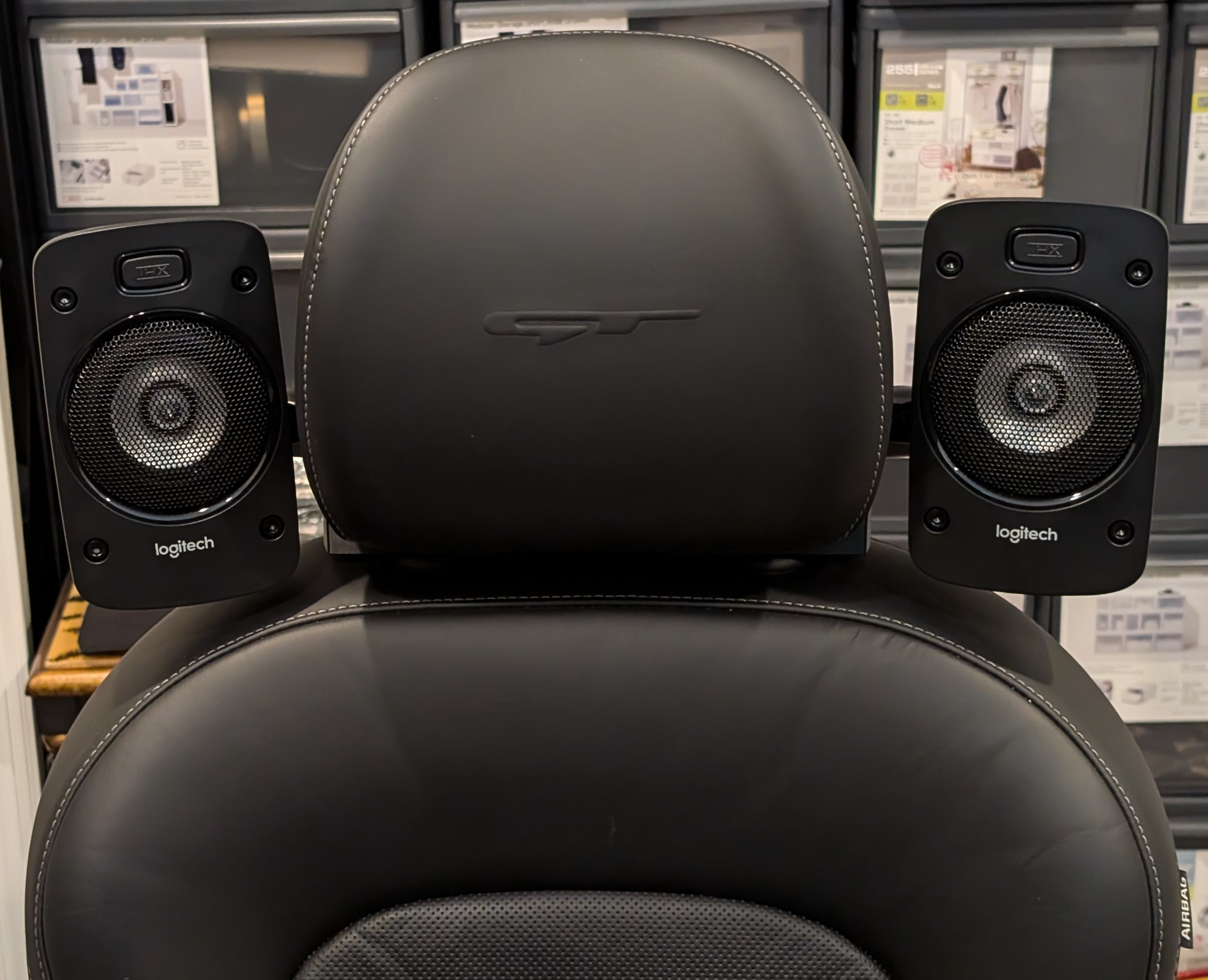 Headrest Speakers Mount