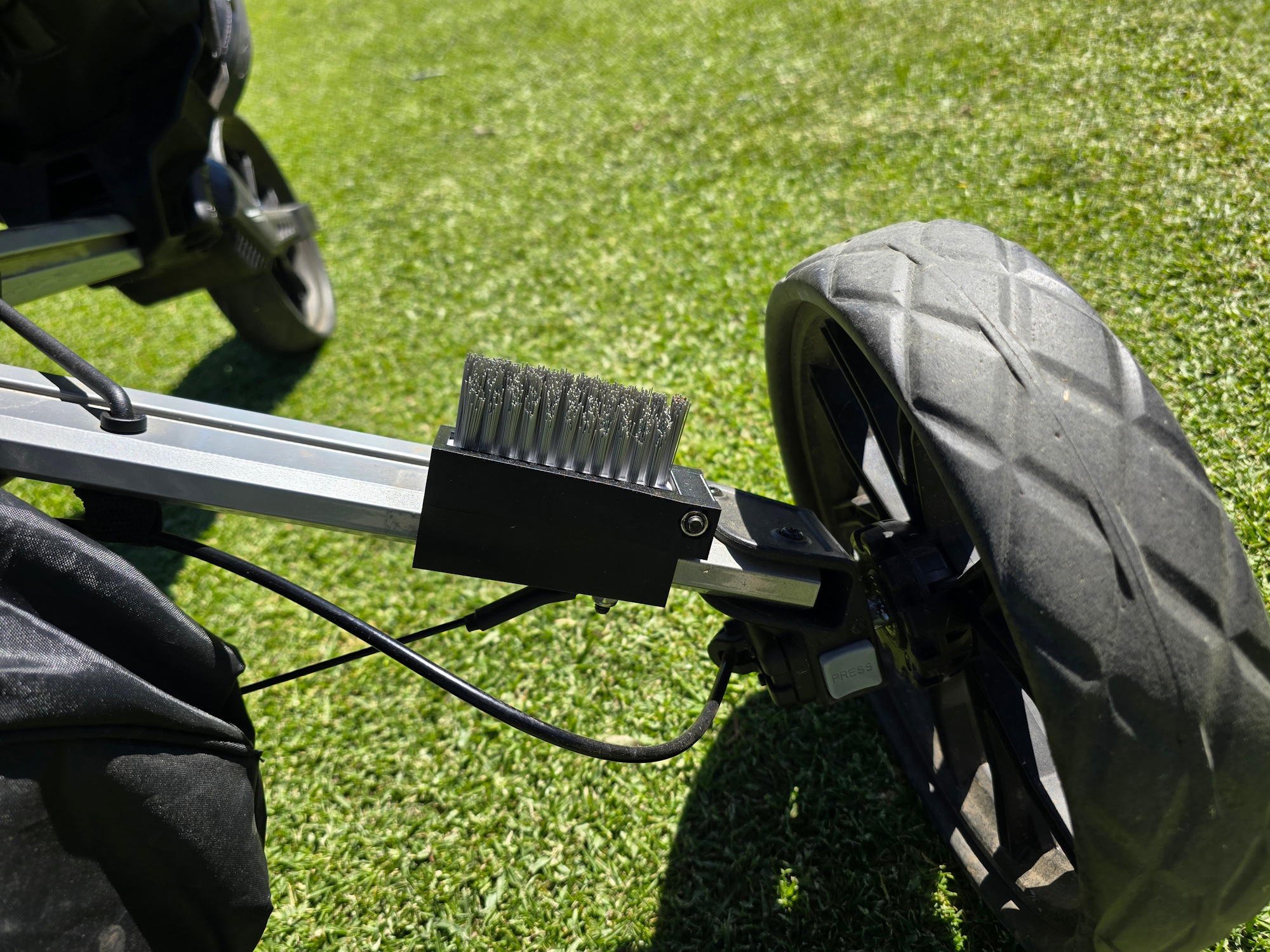 Bag Boy Nitron Push Cart Shoe Brush