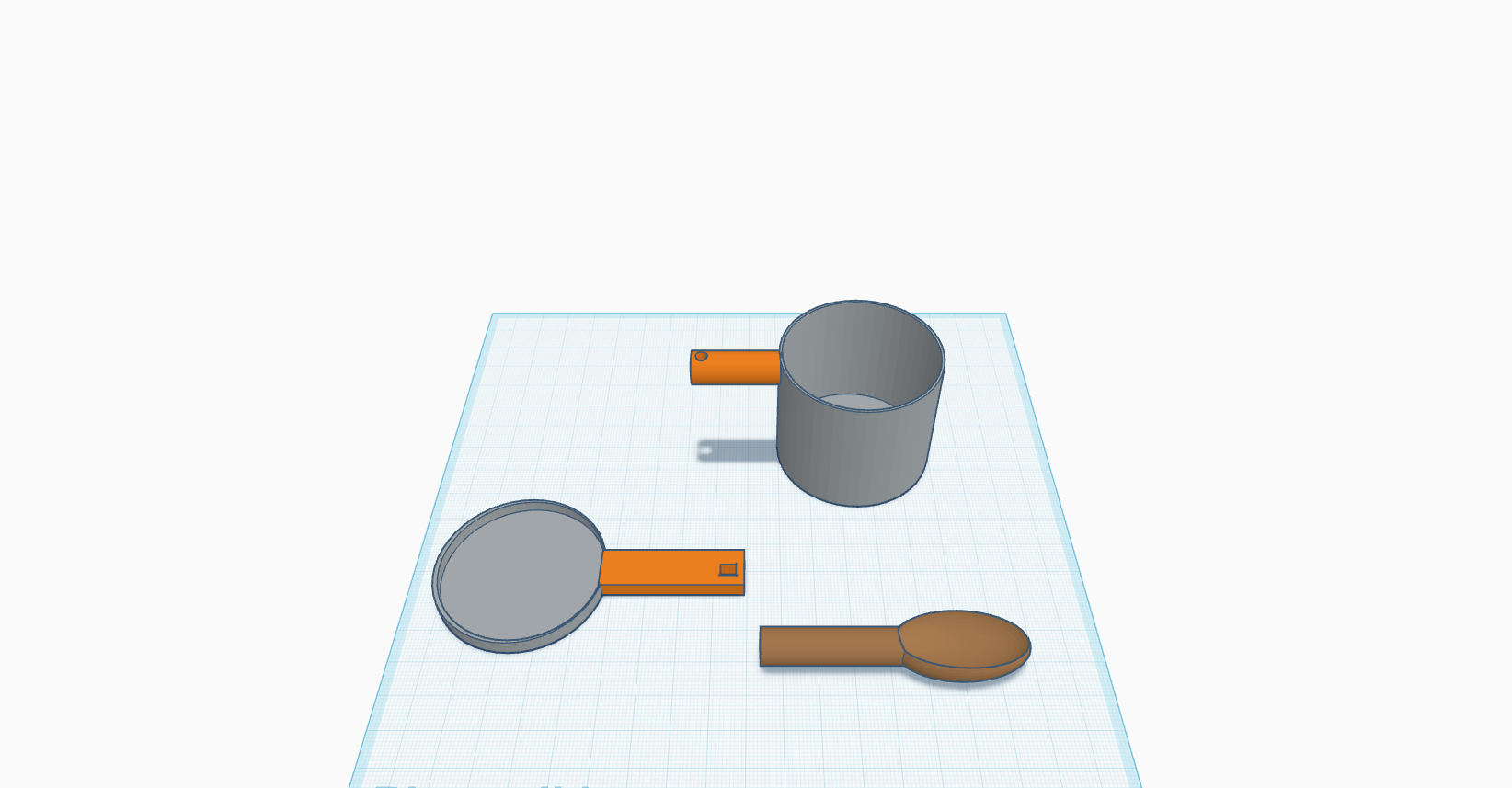 set for cooking toy