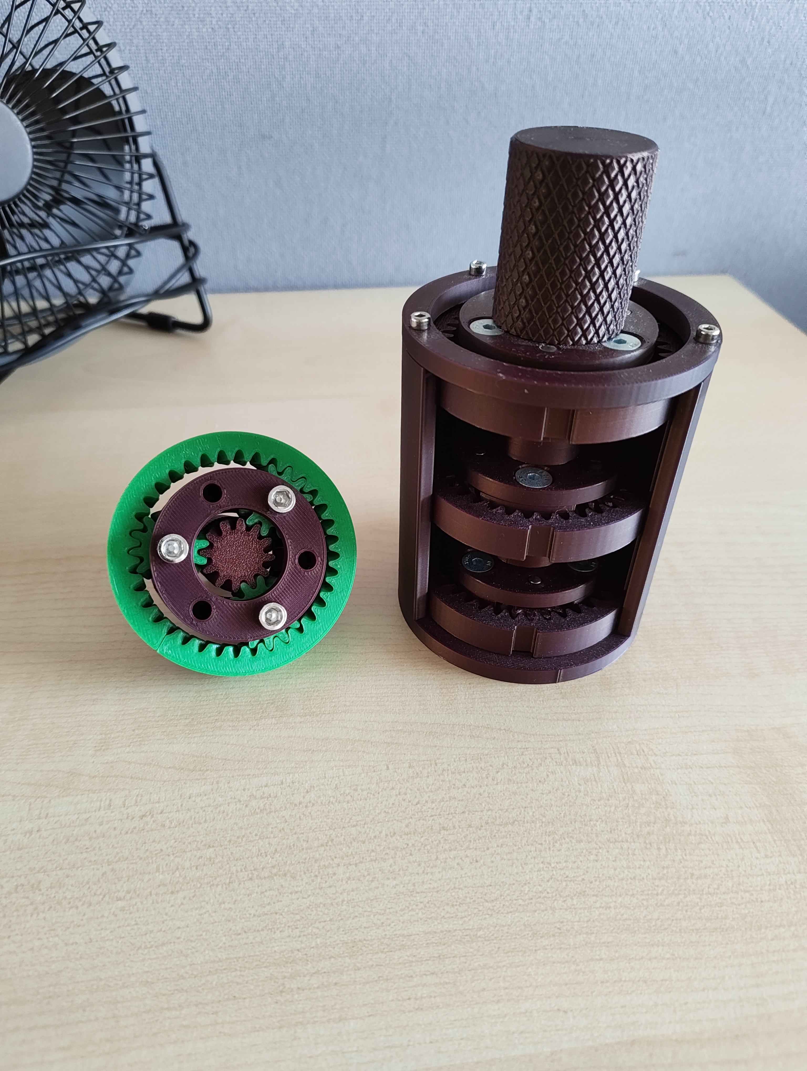Planetary gear explenation model
