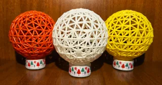 Christmas Ornament Globe for LED Tealight