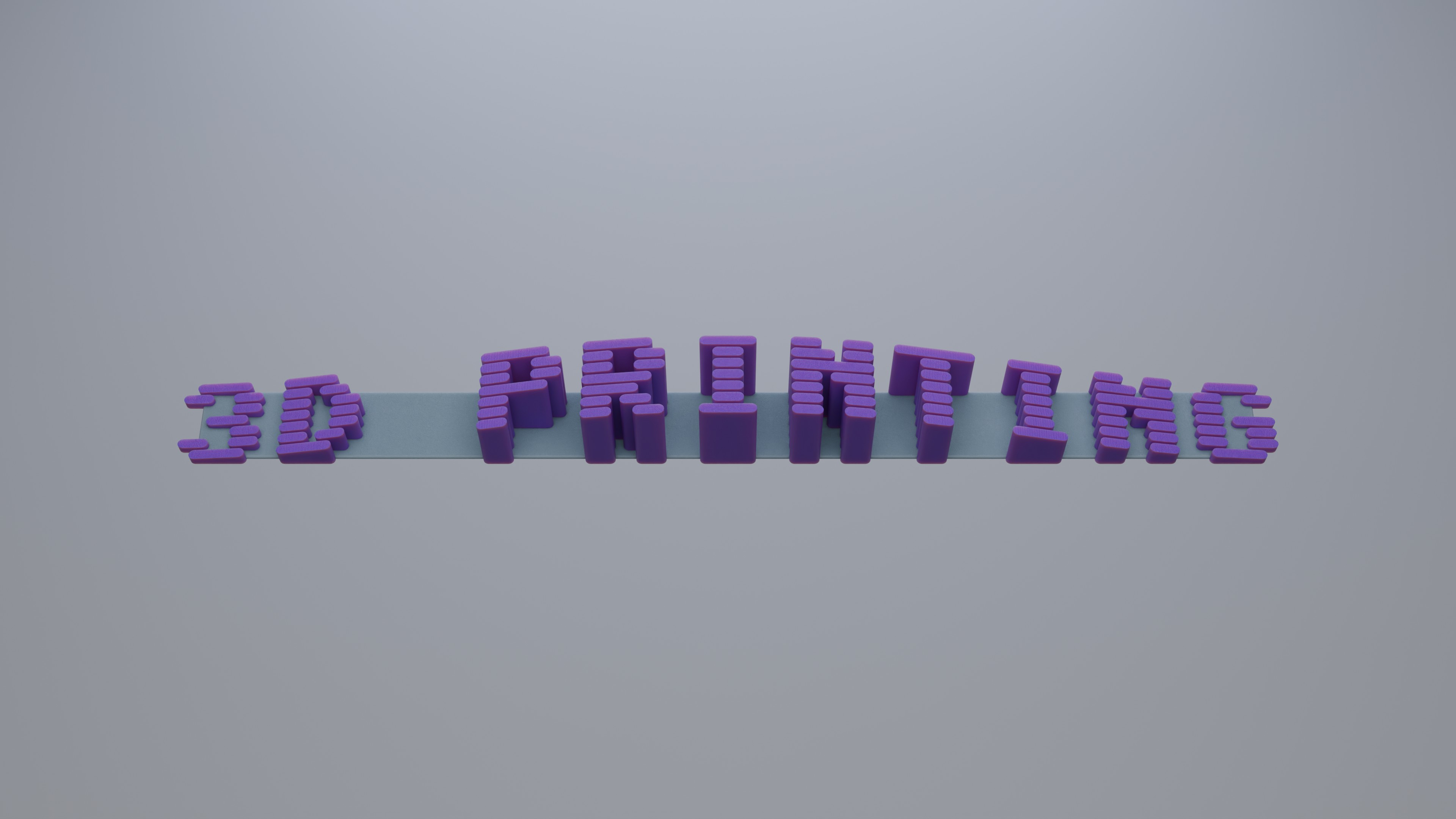 "3D PRINTING" Sign