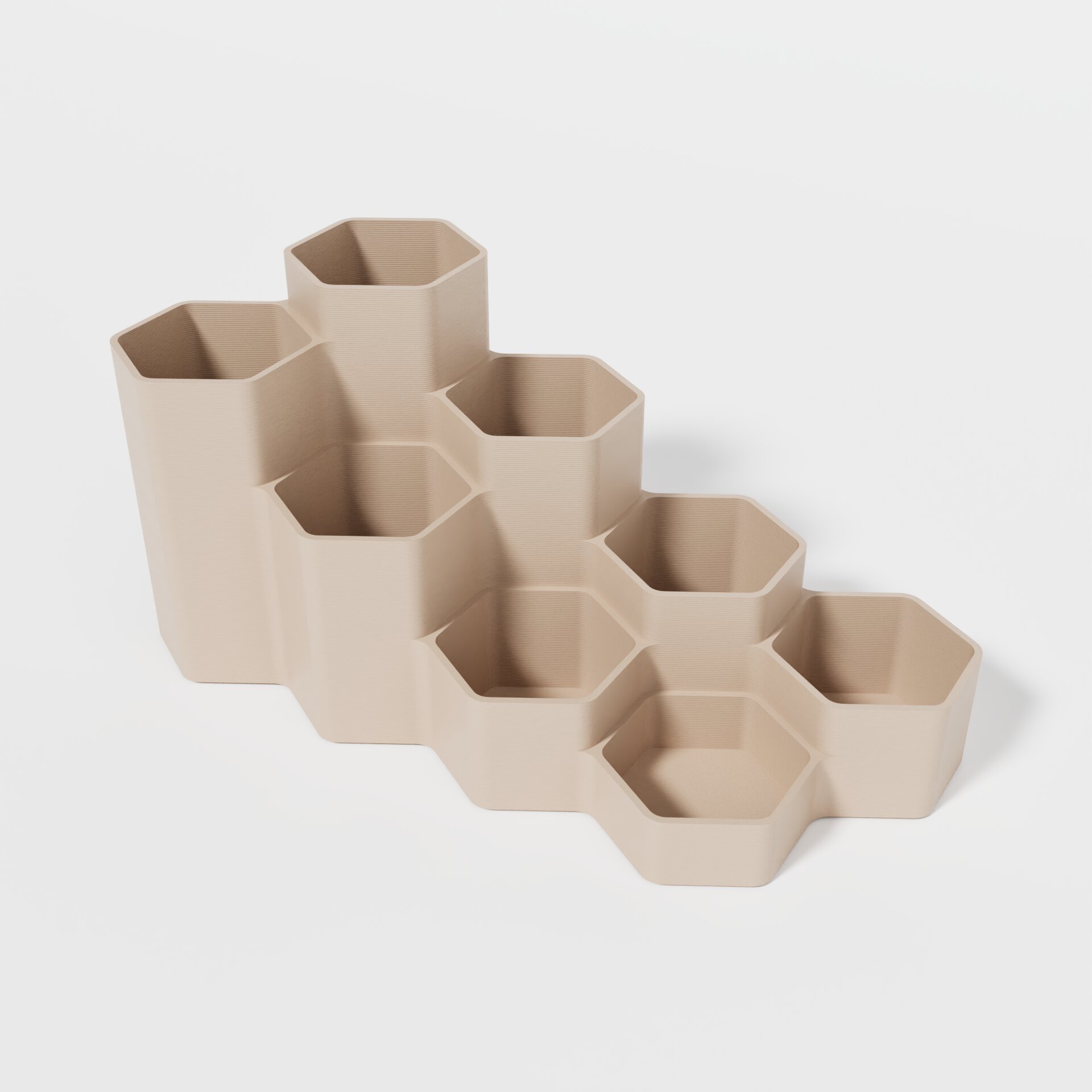 Hexagonal cascade pencil holder 10 — thumbnail 2