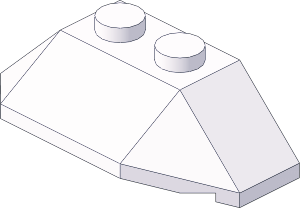 Triple Wedge 4x2 Lego Compatible
