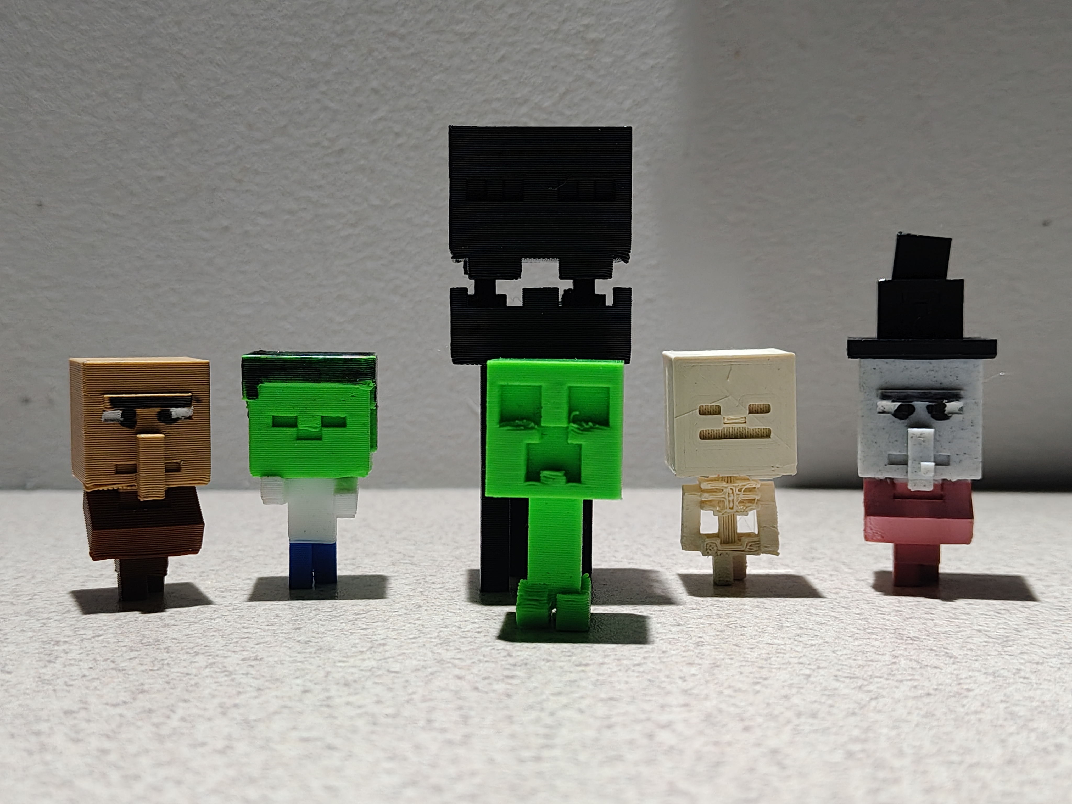 minecraft big head humanoid animals