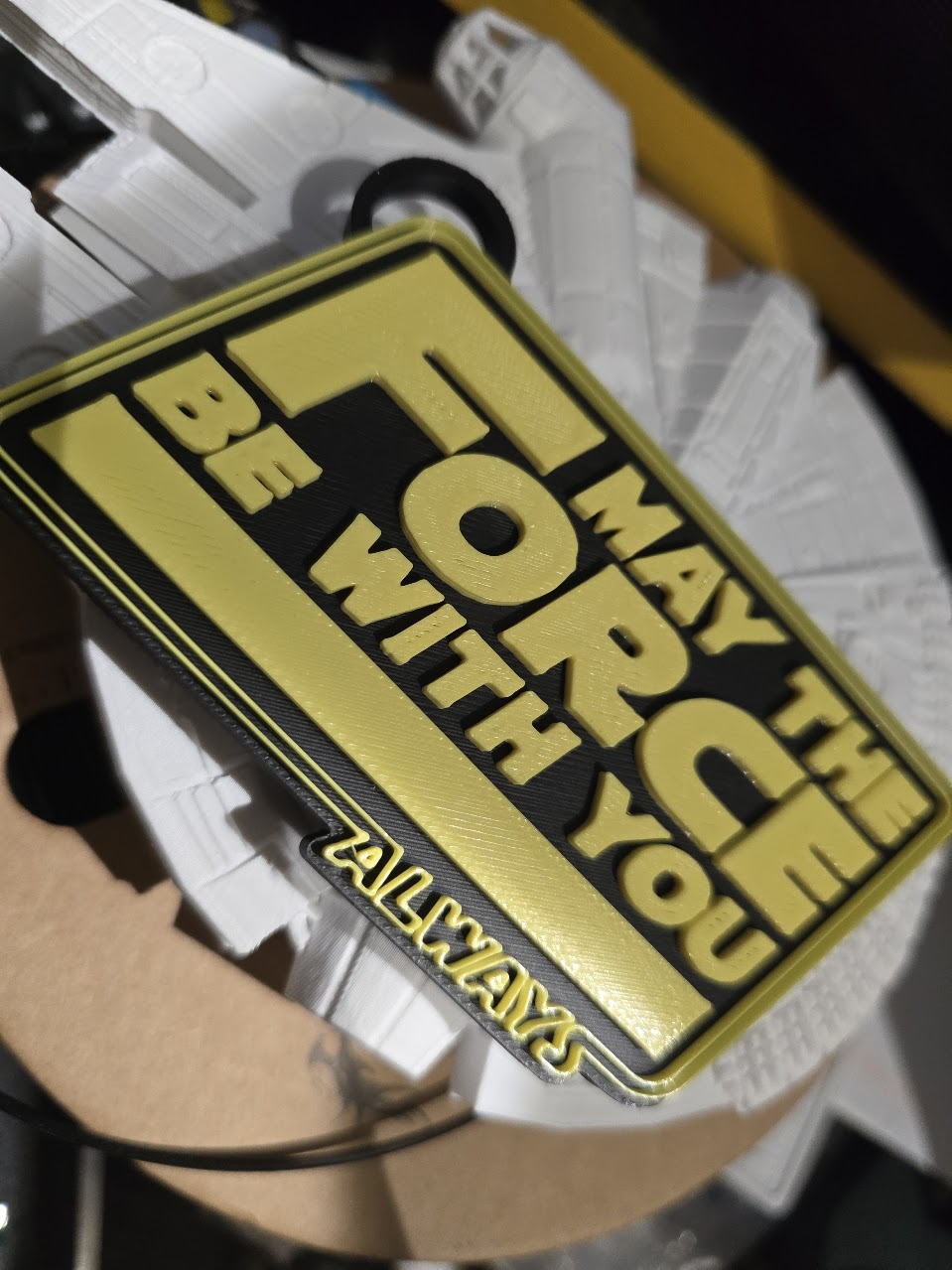 May The Force Be With You, Always - Keychain
