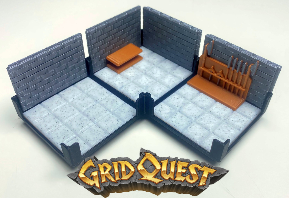 GridQuest CORNER (The Gridfinity Game)