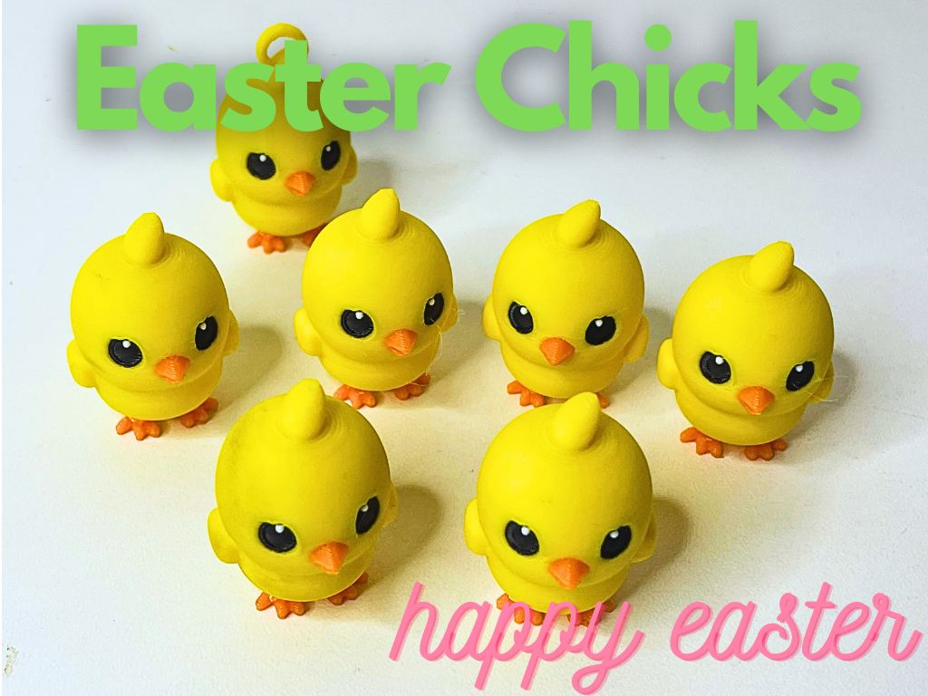 Cute Easter Chicks