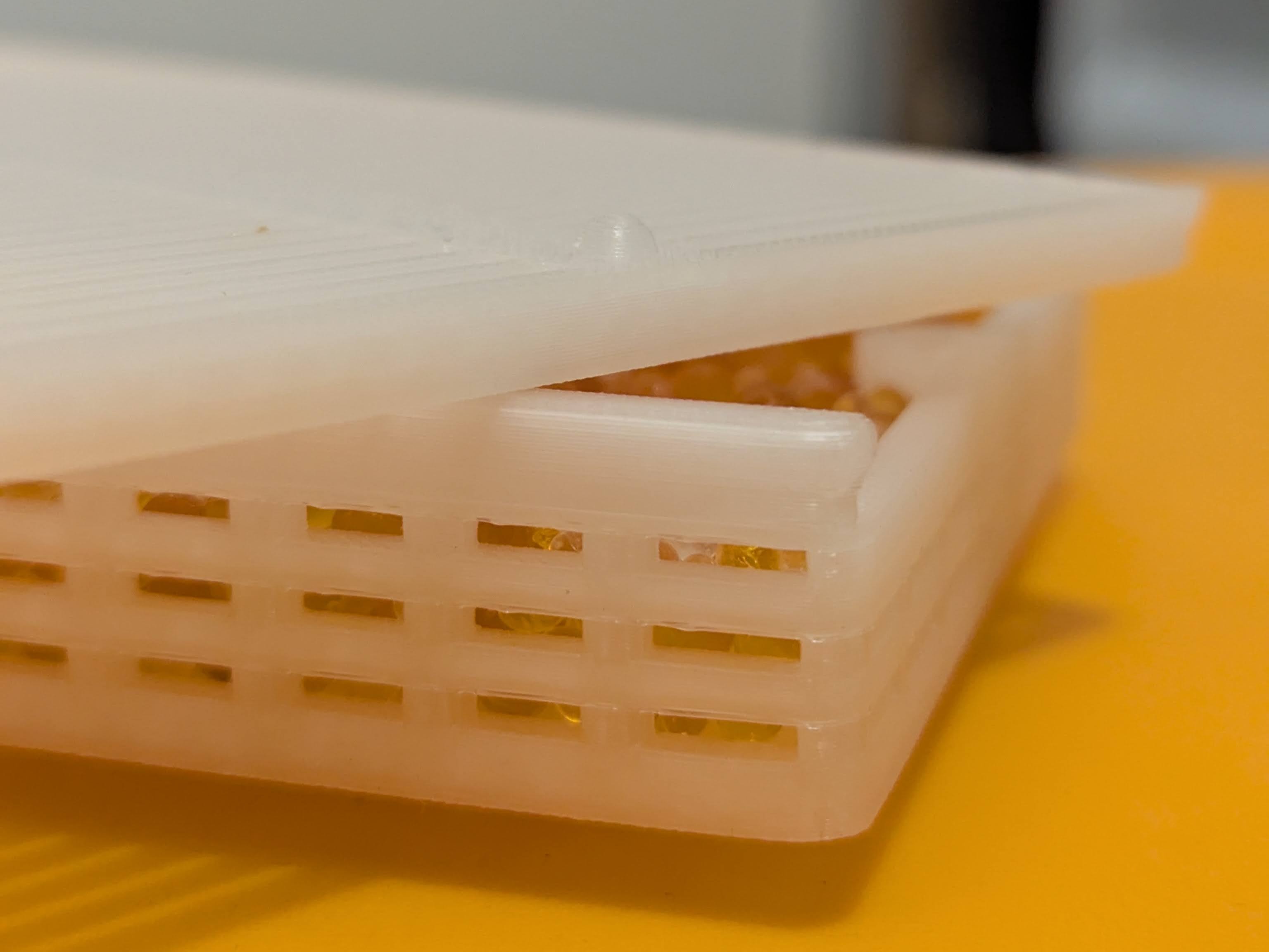 Snapfit Lid for "Silica Gel Box with Sliding Lid" by humebeam — miniatura 2