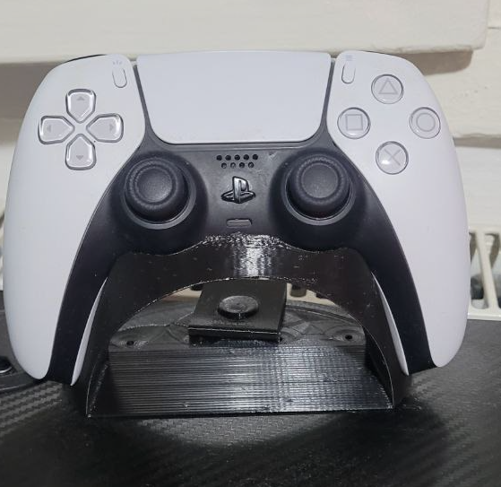 PlayStation PS5 Dualsense Minimalist Controller Stand with desk fixator