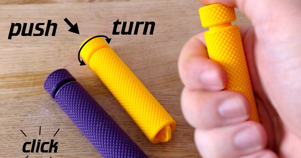 Fidget Click-Stick by DrJones | Download free STL model | Printables.com