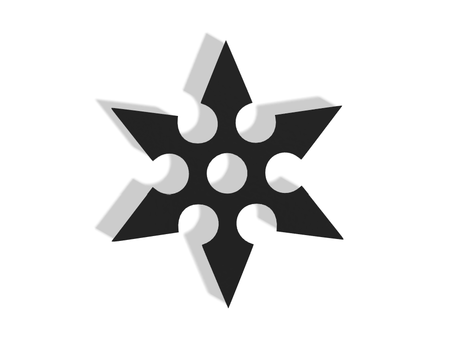 Shuriken Decor