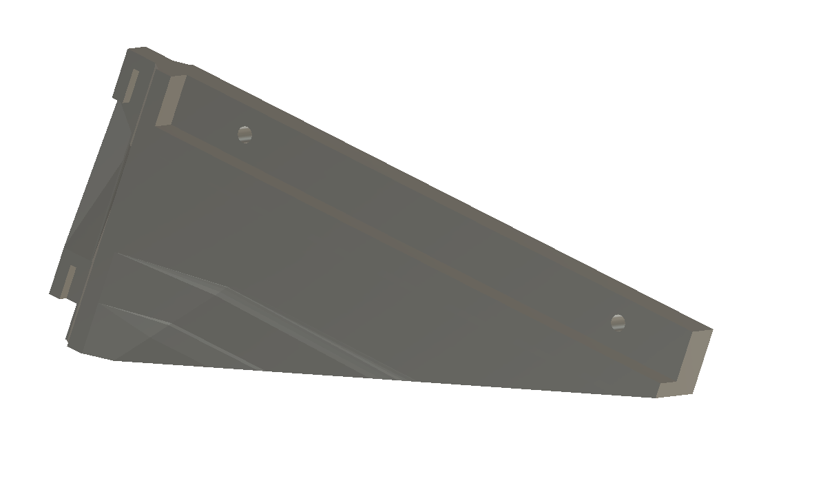 Boaxel "half shelf" brackets (non-metric)