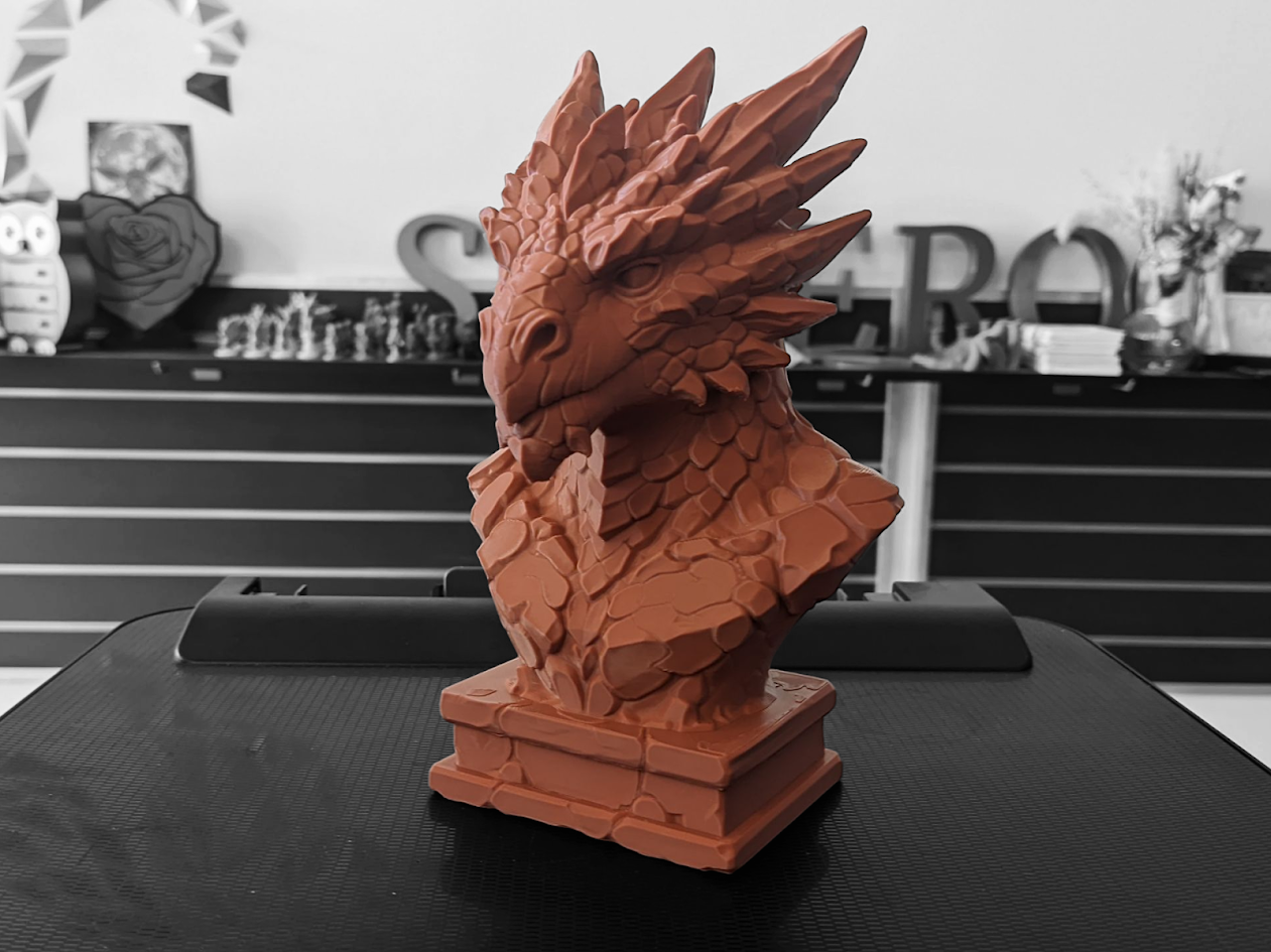 Rock Dragon Bust
