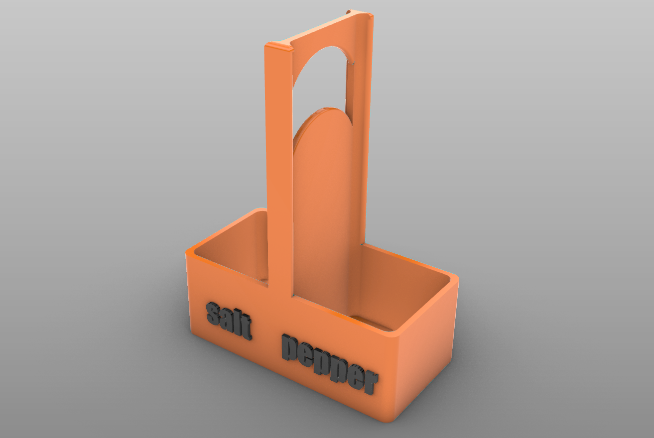 Salt & Pepper Caddy - Support-free