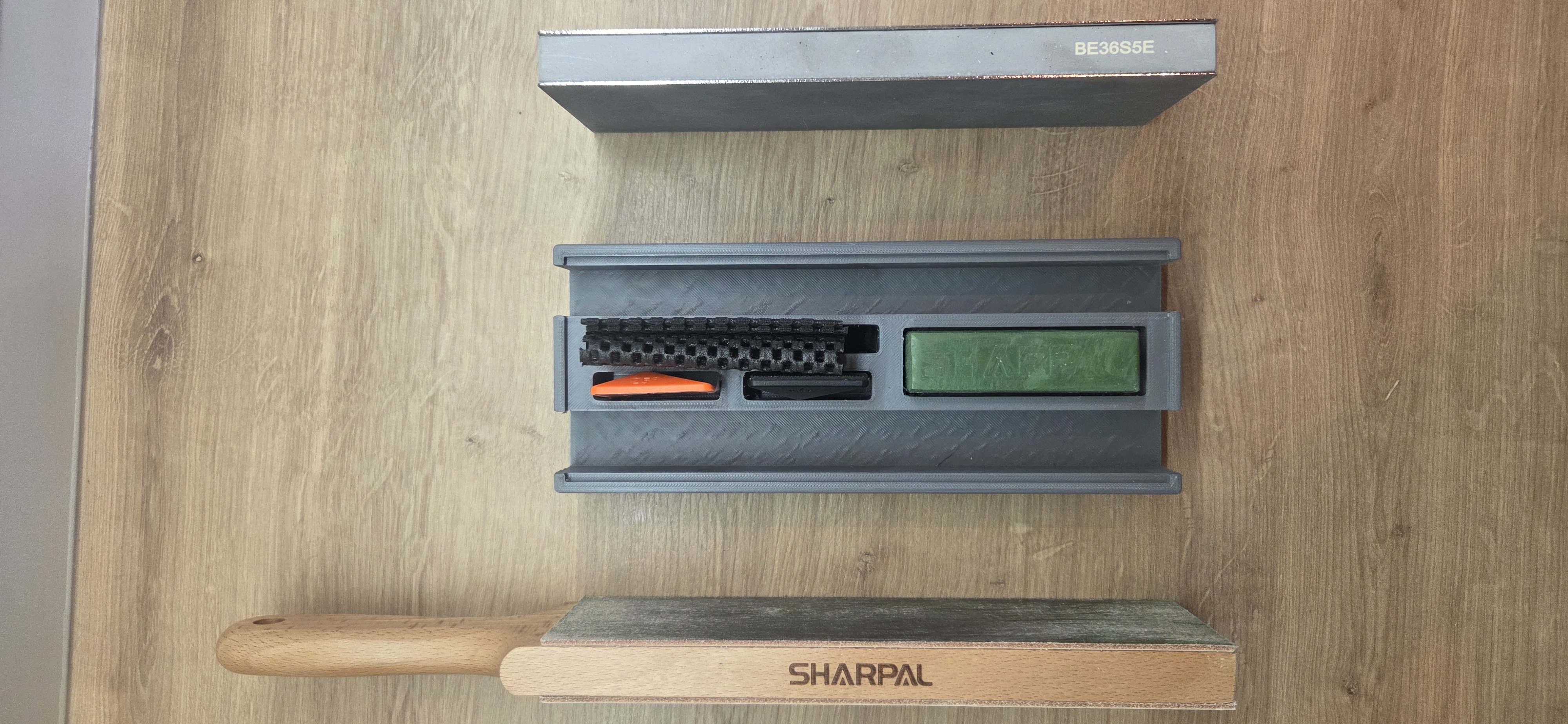 Sharpal Sharpening Stone & Strop Holder — miniatura 5
