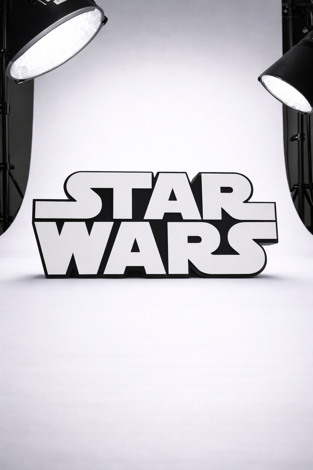 Minimalist Star Wars LED Light Sign