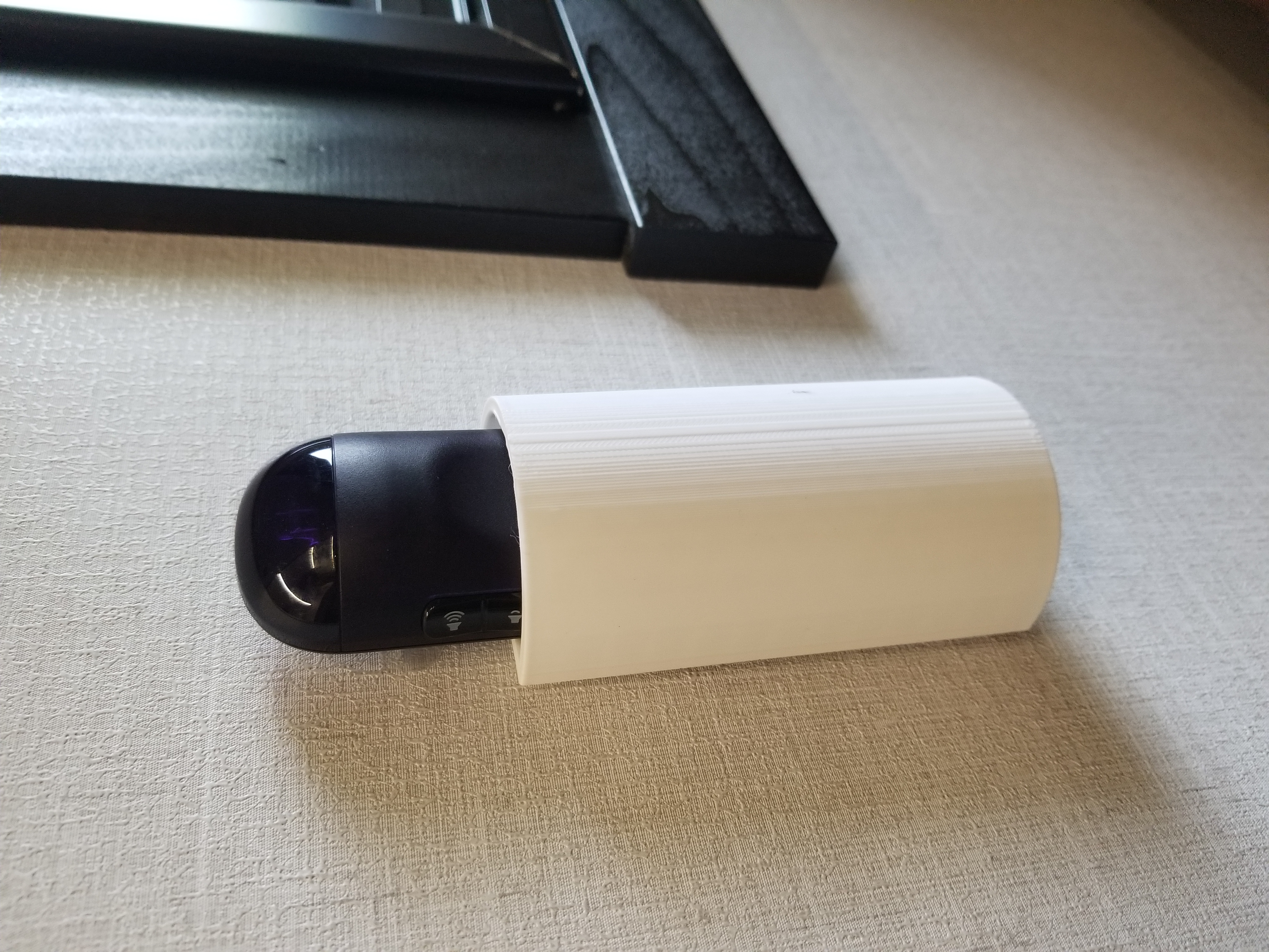 Wall mounting roku remote holder