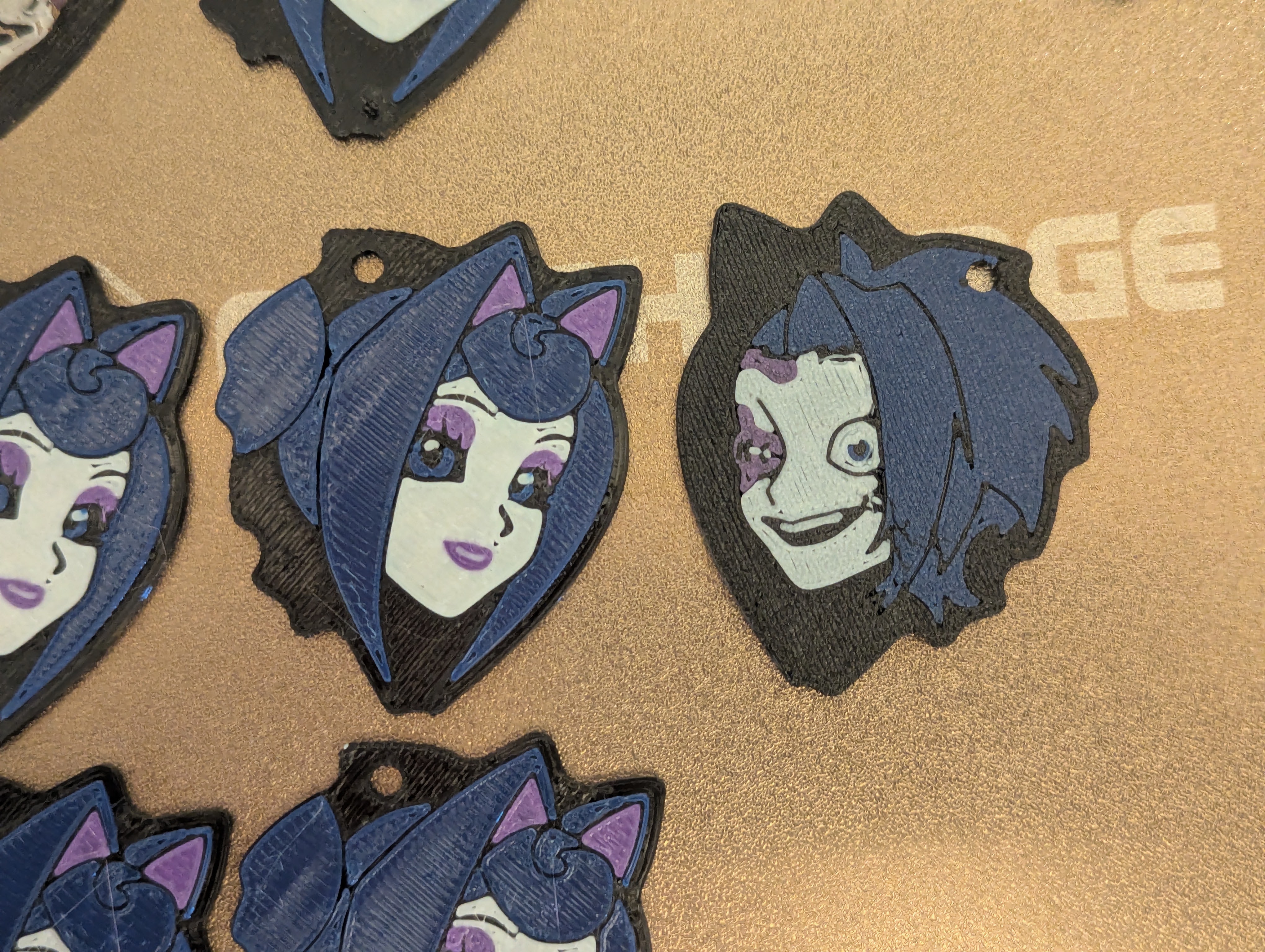 Knights of Guinevere Keychain