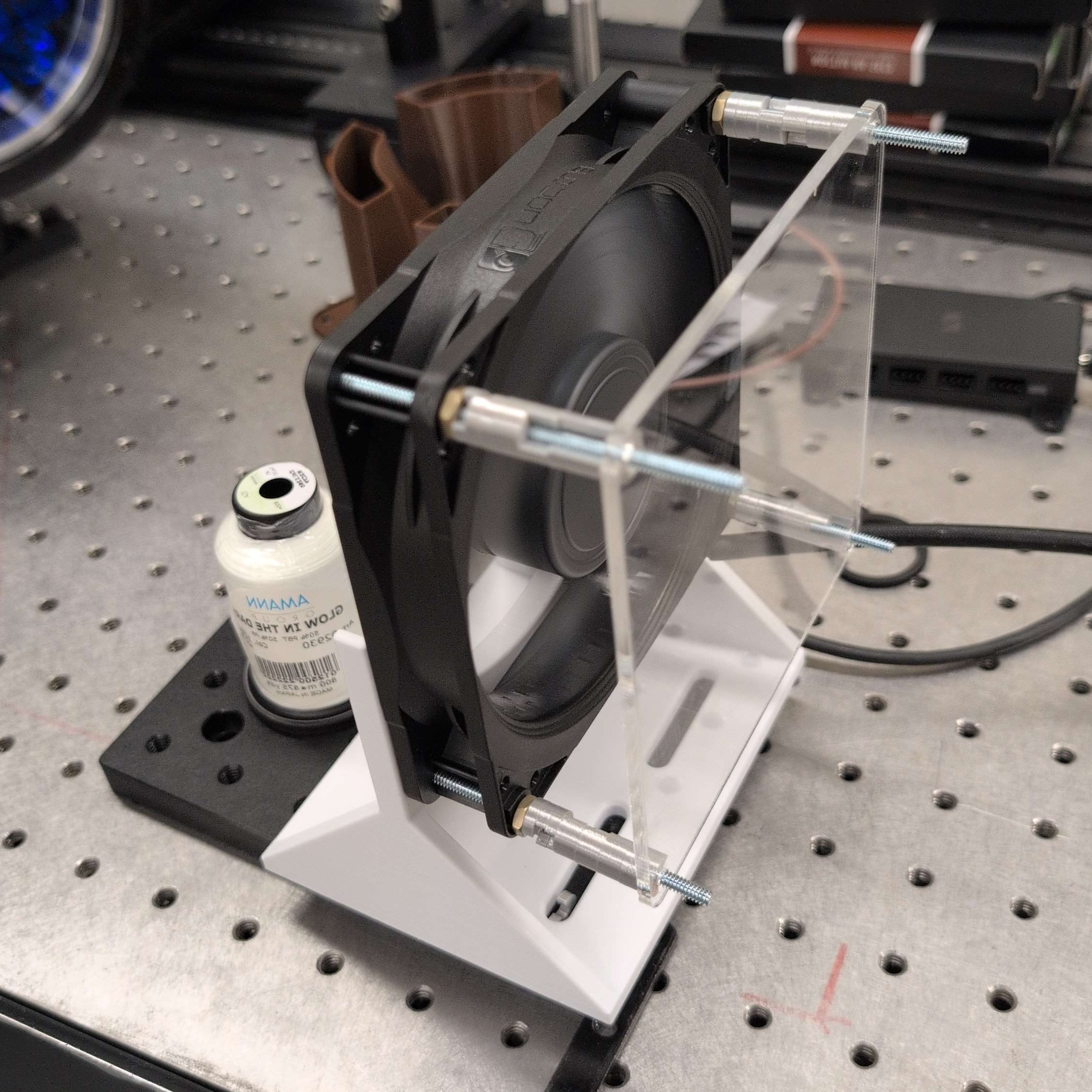 120mm Fan Mount for Optical Table