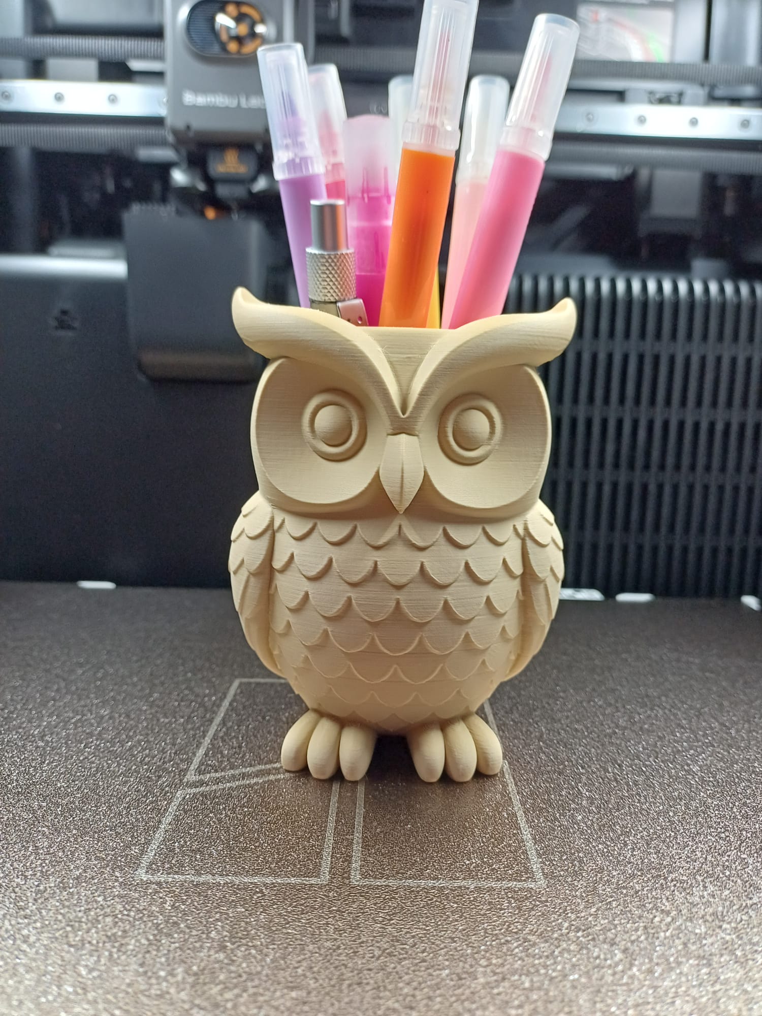 Ollie the Owl Pen Holder