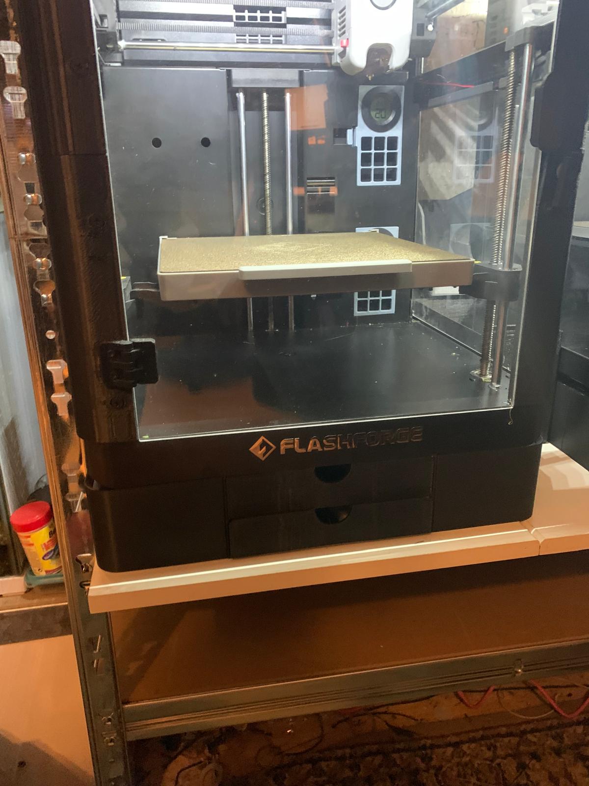 Flashforge AD5M Base / Riser with or without Drawers! Fits perfectly