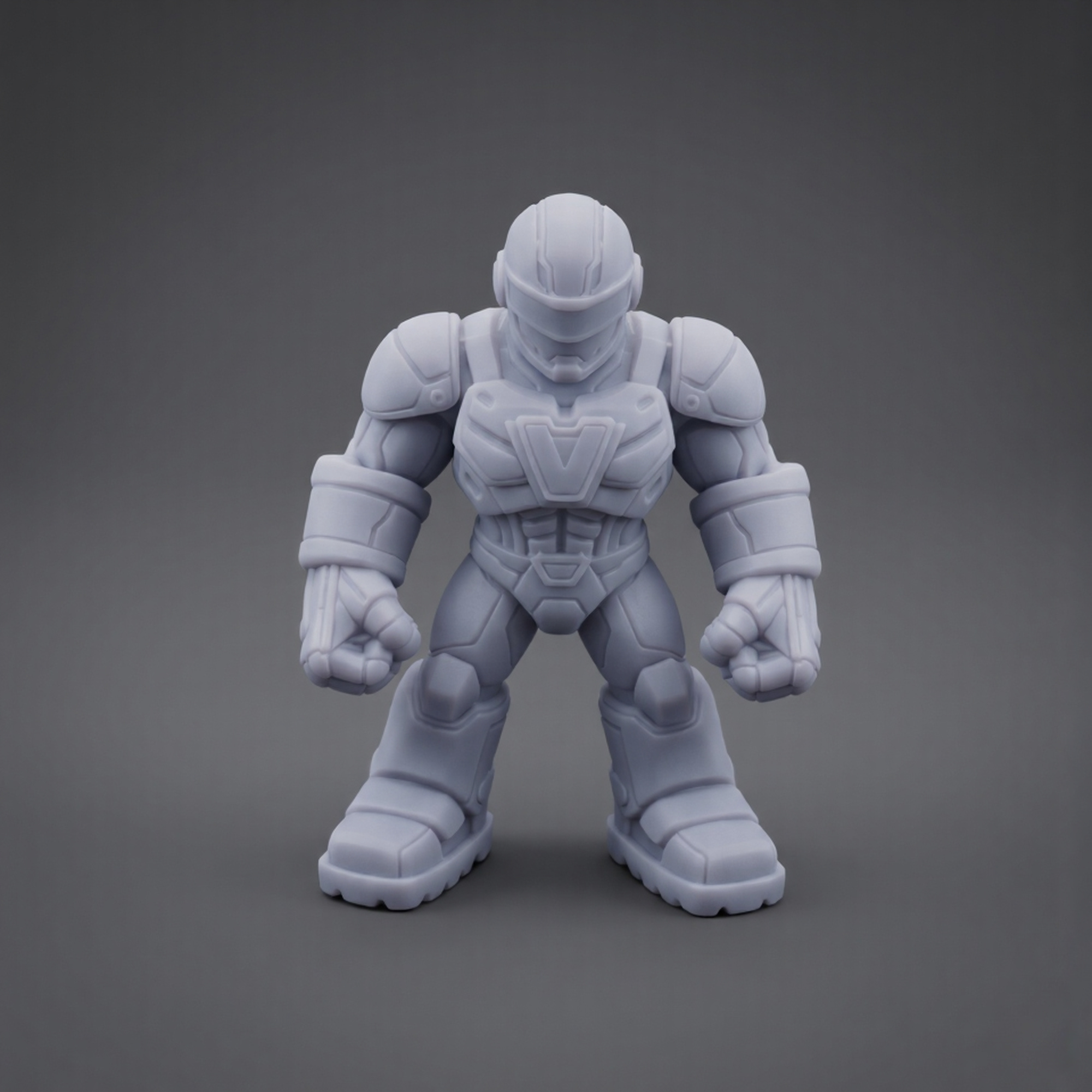 FREE 80s Retro Art Toy / Keshi Mini-Figure - Turbo Titan (Pre-Supported Resin Print)