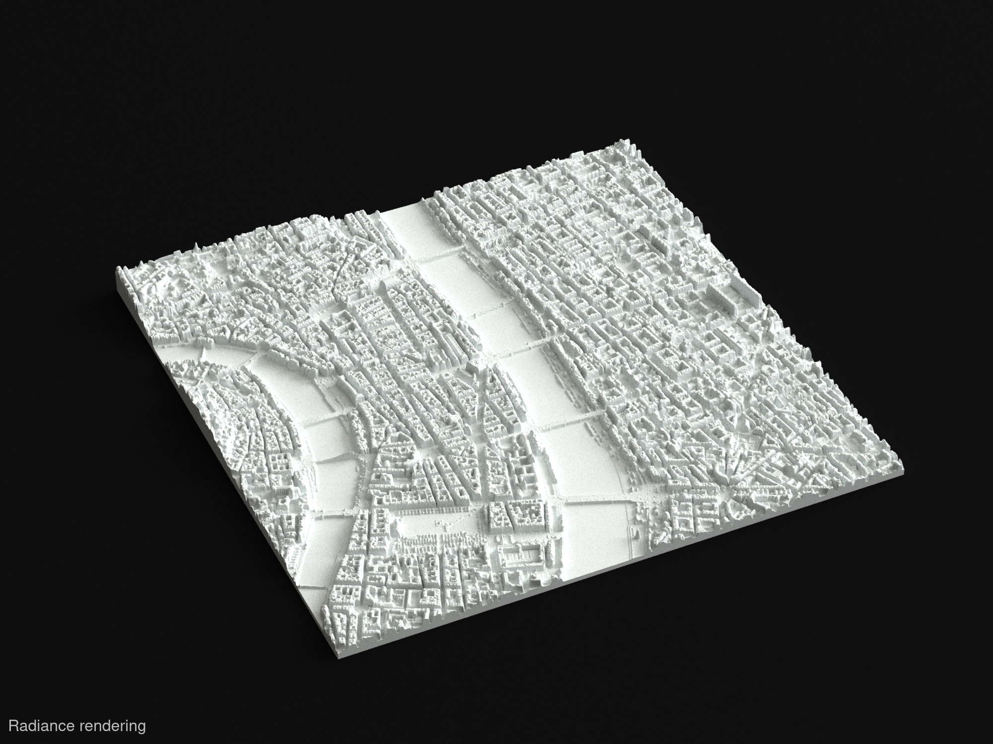 Lyon from Lidar