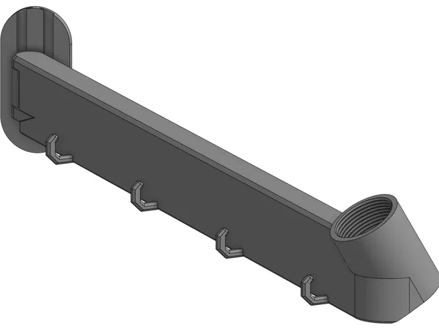 Qube 540 Swivel Mic Mount with Printed 5/8-27 Threads