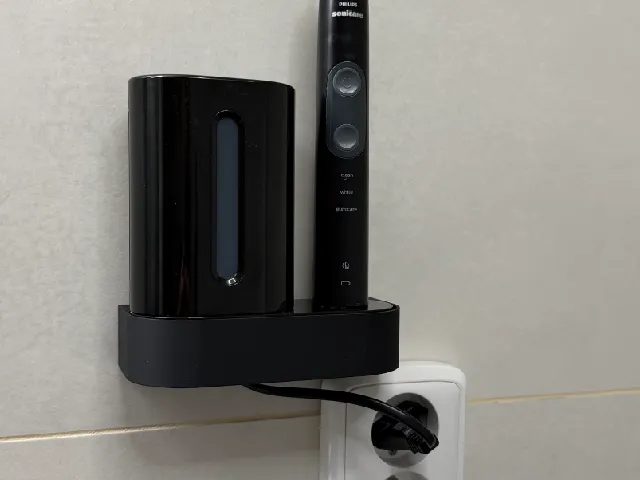 Wall Shelf for Philips Sonicare UV Sanitizer & Charger (EU plug)